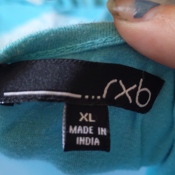 Rxb Tye dye blue maxi dress - Picture 5 of 5